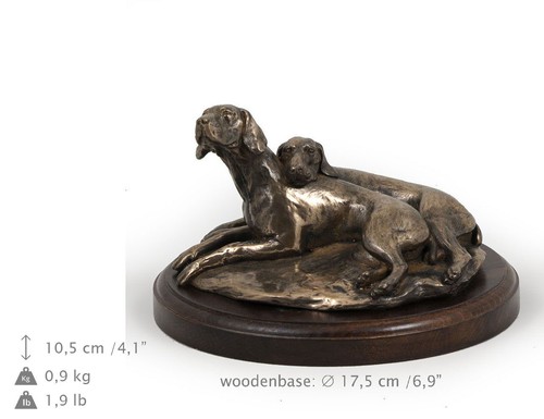 Braque weimar paire statue - paire,,