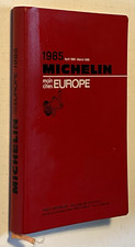Guide Michelin Rouge EUROPE  1985 -  Bel Etat.