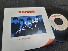 TELEPHONE autographe jean