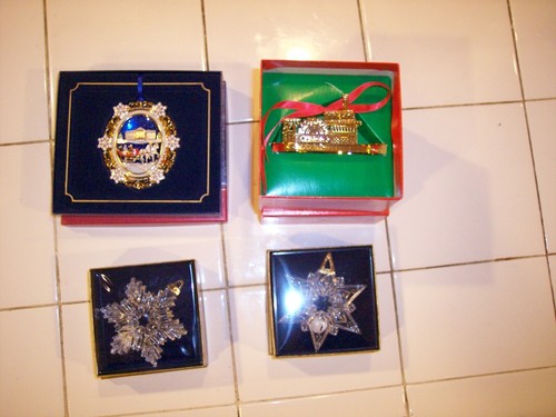 Christmas ornaments white - 4,