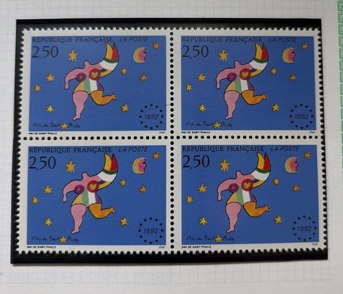 Timbres france neufs 1992 niki - france,