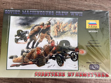 Mitrailleuses soviétiques et servants WWII- Zvezda 1:35 -Kit à monter et peindre