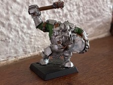 Warhammer - Orcs & Gobelins - ORC NOIR COMMANDANT MUSICIEN TAMBOURINEUR