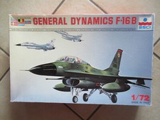 G D F-16 B, ESCI, 1/72, réf: 9028, 1983, ( academy, fujimi, airfix ).
