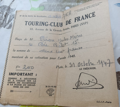 Touring club france - de,