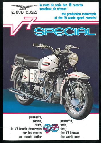 Original prospectus moto guzzi - original,