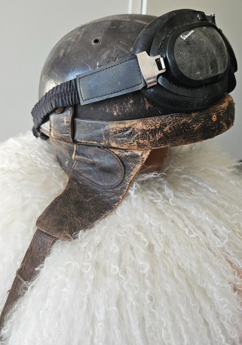 Casque moto vintage tout - casque,