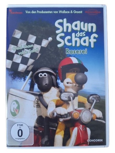 Shaun mouton raserei dvd - shaun,