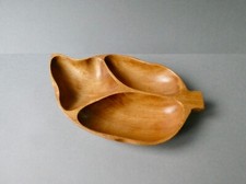 plat de service en bois, en