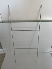 (50) 24” X 10” Double H Frame Galvanized Yard Sign Stand