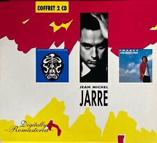 BOX 2xCD ALBUM JEAN MICHEL JARRE LES CONCERTS/IMAGES DIGITALLY COMME NEUF 1991