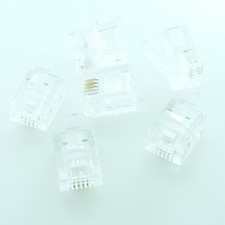 Connecteur modular RJ11 6P4C