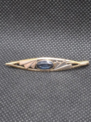 Ancienne broche plaquer or - broche, en
