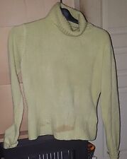 Pull Col Roulé Vert Clair 38/ 40/42 Etam