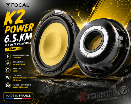 Woofer focal 16 - 6.5, cm