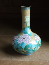 Vase Cloisonné Chinois Xx E H