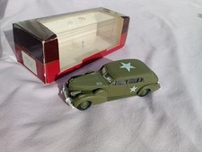 -1/43-REXTOYS-CADILLAC V16 -CONDUITE INTERIEURE US ARMY-1938..1940-