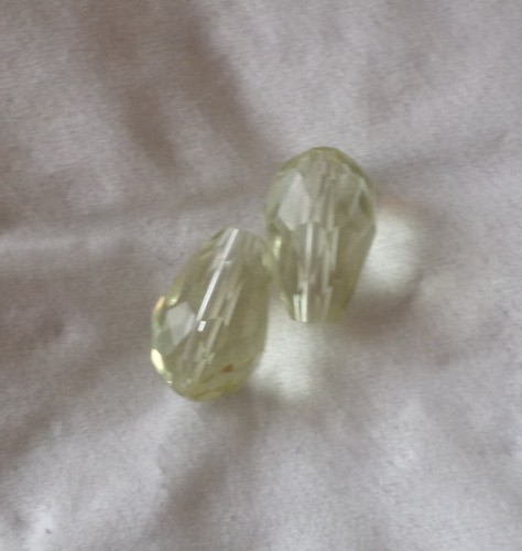 Perles verre goutte a - perles, en