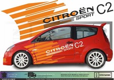 Kit autocollant automobile complet– stickers compatible VOITURE CITROEN C2