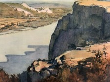 ILLUSTRATIONS & SEPIAS LOYS PRAT - VIVIERS - 1930