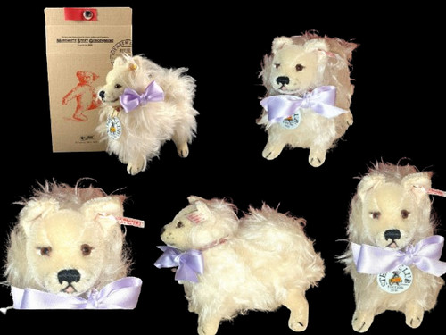 Steiff chien spitz réplique - spitz,
