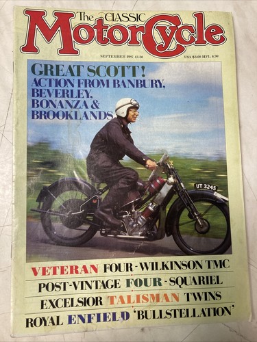 Classic motorcycle magazine - classic,