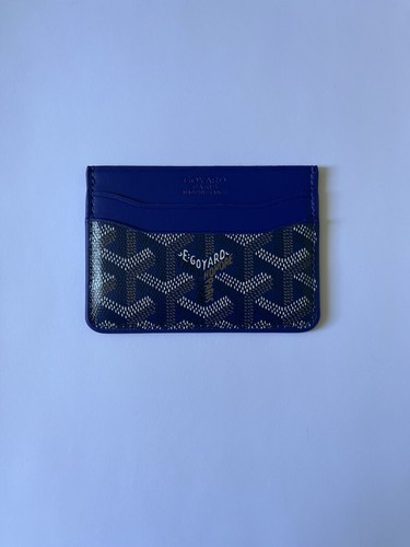 Porte cartes cuir bleu - porte-cartes,