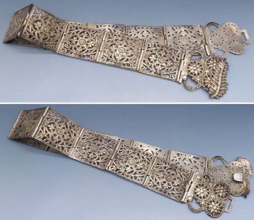 Ancienne ceinture argent - ancienne,