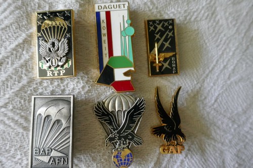 Lot insignes militaire - insignes,