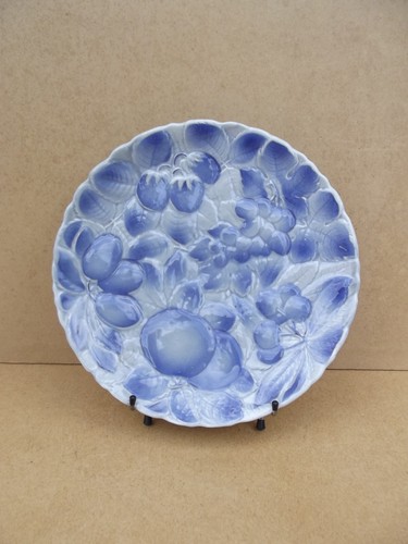 Ancien grand plat rond - grand, en