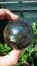 Sphère de labradorite de