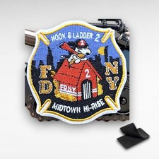 écusson fdny hook ladder - fdny,
