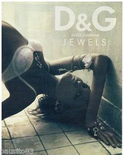 PUBLICITE ADVERTISING 105  2006  DOLCE & GABBANA   joaillier bijoux