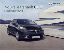 Catalogue prospekt brochure Renault Clio IV Trend 05.2017 FR