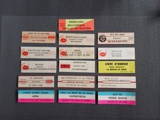 Lot de 16 étiquettes JUKEBOX