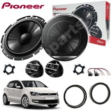Kit 4 Enceintes Pioneer TS-G170C Avant Pour Volkswagen Polo