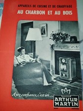 Arthur Martin Poêle À Charbon Et Au Bois Pub Ancienne French Catalog