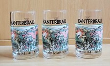 ** LOT DE 3  VERRES A BIERE DE 25 CL DE LA BRASSERIE KANTERBRAU