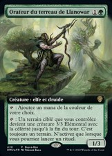 Orateur du terreau de Llanowar Foil promo    MTG Magic VF