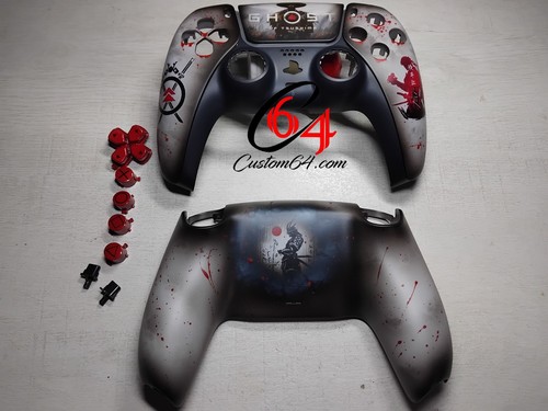 Coque manette ps5 custom ghost - coque,