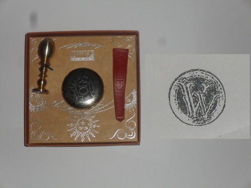 Tampon cachet rond lettre - tampon,cachet, w