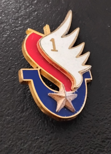 Insigne militaire 1er groupe - insigne,