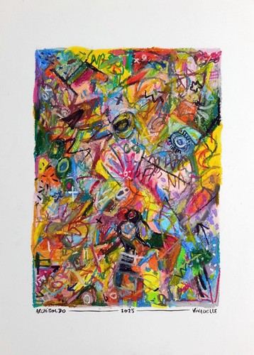 Peinture abstraite archiboldo - peinture,