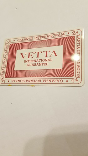 Certifié garantie vetta - certifié, de