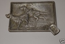 CENDRIER EN ALUMINIUM CHIEN