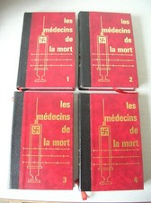 Lot de 4 livres les médecins