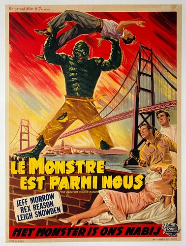 Affiche belge entoilée - , la