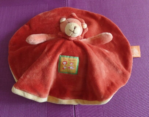B14g doudou réversible lion - doudou,