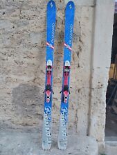 SKI ALL MOUNTAIN FREERIDE VINTAGE BLIZZARD TITAN NINE 188cm + MARKER 140