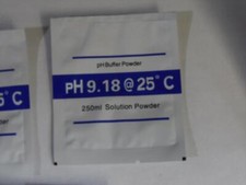 4x PH SOLUTION BUFFER 9.18  PISCINE SERRE HYDROPONIE PHMETRE CALIBRAGE